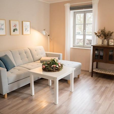 Urlaubsfreude Biedermann Haus Blumenglueck - Rose Appartement Sebnitz Buitenkant foto