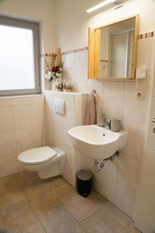 Urlaubsfreude Biedermann Haus Blumenglueck - Rose Appartement Sebnitz Buitenkant foto