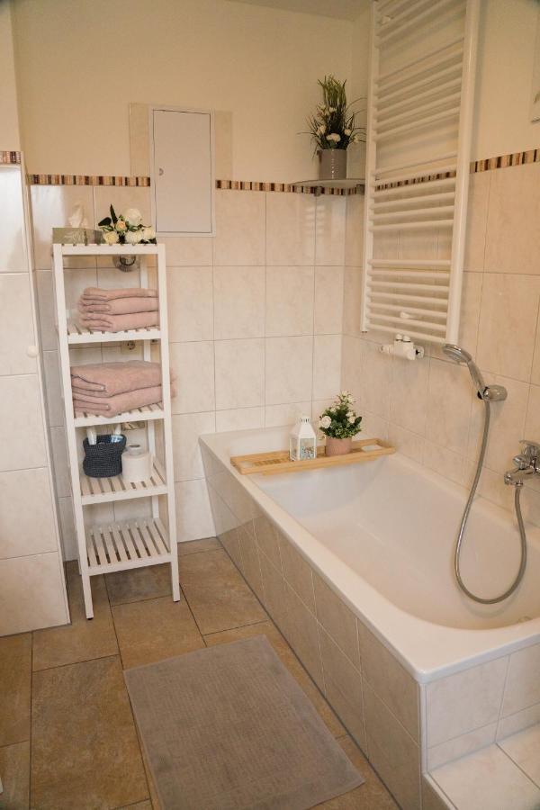 Urlaubsfreude Biedermann Haus Blumenglueck - Rose Appartement Sebnitz Buitenkant foto