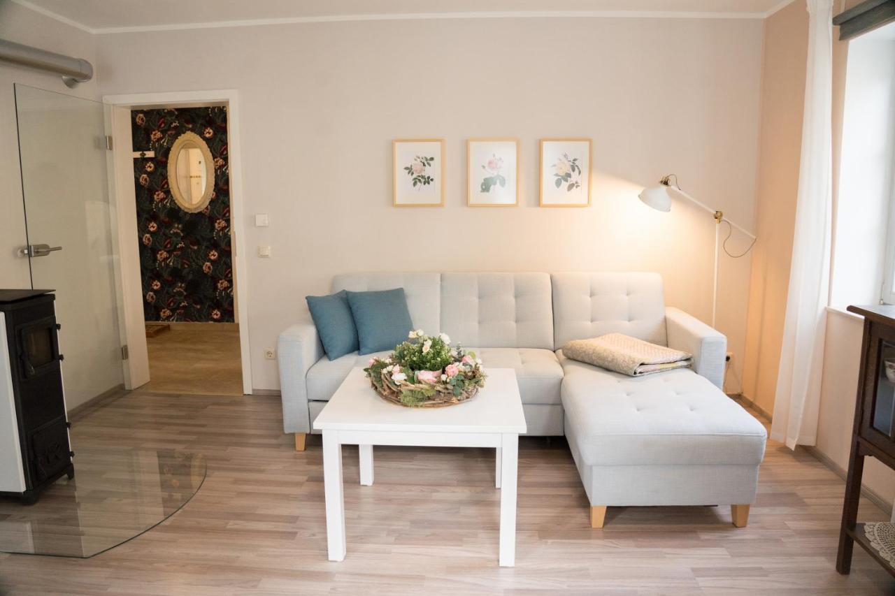 Urlaubsfreude Biedermann Haus Blumenglueck - Rose Appartement Sebnitz Buitenkant foto